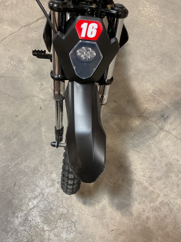 Photo 1 of *minor damaged*Hiboy DK1 36V Electric Dirt Bike,300W Electric Motorcycle - Up to 15.5MPH & 13.7 Miles Long-Range,3-Speed Modes Motorcycle for Kids Ages 3-10