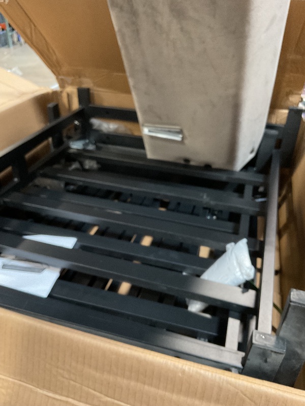 Photo 1 of *missing hardware*Lyngins Queen Size Sleeper Sofa Bed, 73.2 Inch Pull Out Couch Velvet Loveseat Sofa Bed, 3 in 1 Convertible Queen Couch Beds for Apartment?Bedroom, Living Room, Light Gray