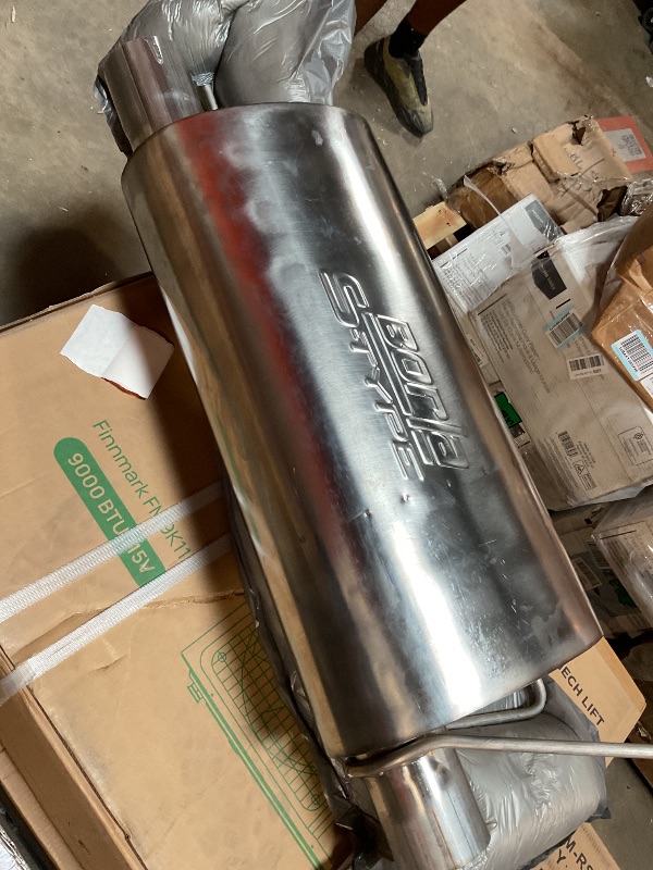 Photo 1 of *missing hardware*BORLA 140851BC Cat-Back Performance Exhaust System for 2019 Ram 2500 V8 & Ram 3500 6.4L V8 T-304 Stainlesss Steel S-Type Sound Single Right Rear Exit Single 5" Black Chrome Tip