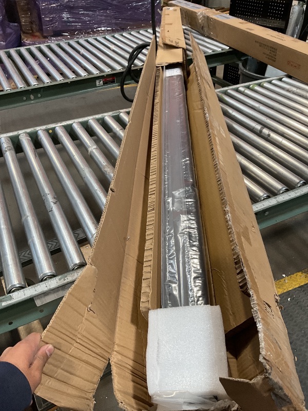 Photo 1 of *just shadeOutdoor Roller Shade for Patio with Aluminum Valance, (10'W X 8'H) 420GSM New Material Patio Blinds with 95% UV Blockout, Outdoor Blinds with Crank Handle for Shading, Privacy Protection, Gray