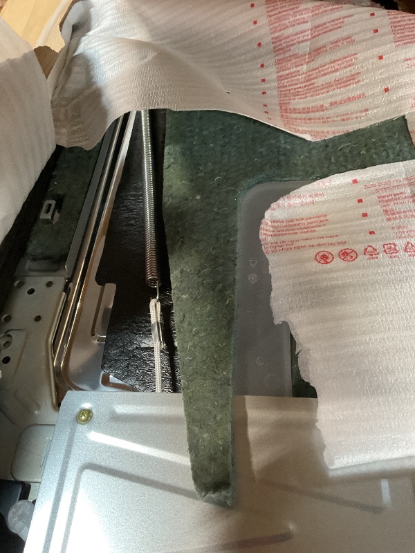 Photo 1 of **POSSIBLY FOR PARTS/UNTESTED**  Sharp SDW6726MS 24-inch Stainless Steel Dishwasher, 47 dB Library Quiet, Third Rack, Power Wash Sprayer, 12 Place Settings,