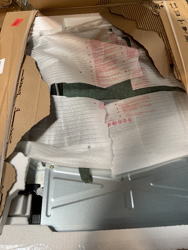 Photo 1 of **POSSIBLY FOR PARTS/UNTESTED**  Sharp SDW6726MS 24-inch Stainless Steel Dishwasher, 47 dB Library Quiet, Third Rack, Power Wash Sprayer, 12 Place Settings,