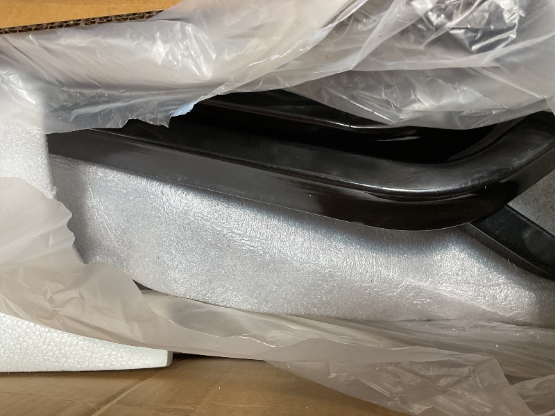 Photo 1 of **MISSING BACKBOARD**  GarveeTech In Ground Basketball System Outdoor, 8-10 ft Quick Adjustable Basketball Hoop Goal with 55 in Shatterproof Tempered Glass Backboard, with Foam