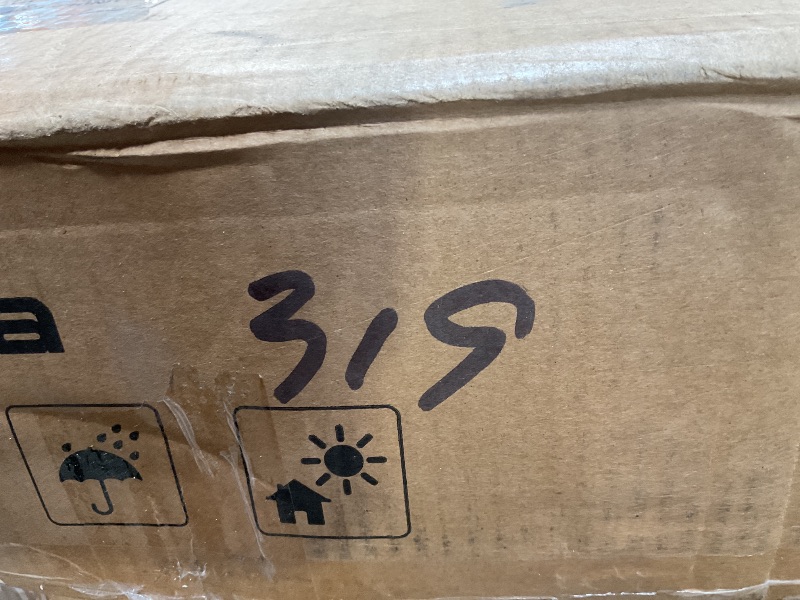 Photo 1 of ****PARTIAL SET****COMHOMA King Size Metal Bed Frame with Upholstered Headboard,Storage Drawers,USB & Type-C Charging Ports,No Box Spring Needed,White