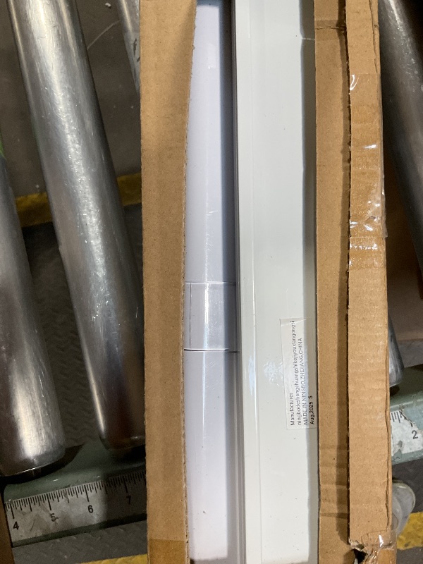 Photo 1 of ***POSSIBLY FOR PARTS/ UNTESTED*** SEEYE Cordless Zebra Blinds for Window, French Door Blinds Free-Stop Roller Window Shades with Valance 24" W x 90" H, Light Filtering Window Treatment Sheer Blinds & Shades Easy to Install, Gray