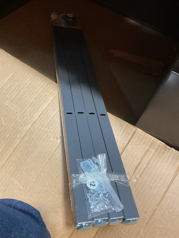 Photo 1 of *minor damage*Lorell Fortress Series Mahogany Laminate Top Desk