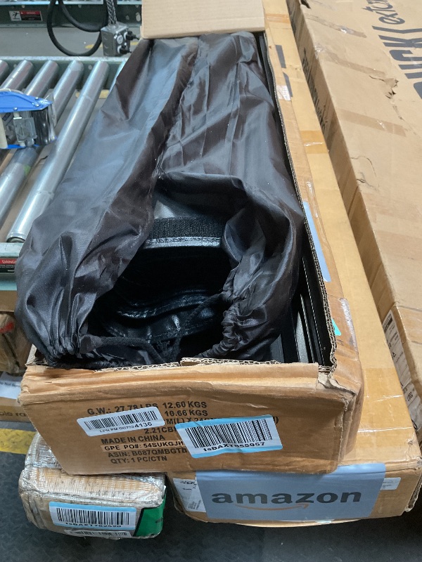 Photo 1 of *Missing parts*Amazon Basics Soft Roll-Up 6.5 feet Truck Bed Tonneau Cover for 2014-2019 Chevy Silverado, GMC Sierra 1500, 2015-2018 Silverado Sierra 2500 3500 HD, Fleetside