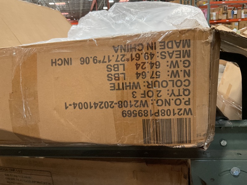 Photo 1 of *missing box 3/3*SEENYOO oversized L-Shape 2-Piece Sectional - Corduroy Left Chaise with 8 Pillows & Armrests, Easy Assembly Sofa for Living Room,