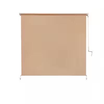 Photo 1 of *PICTURE FOR REFERENCE*Coolaroo outdoor roller shade 96in x 72in ALMOND
