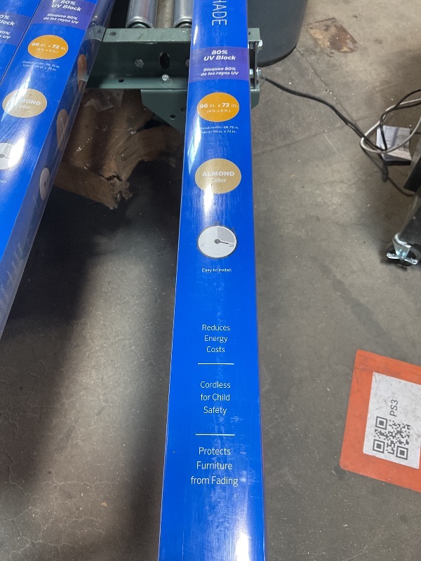 Photo 1 of *PICTURE FOR REFERENCE*Coolaroo outdoor roller shade 96in x 72in ALMOND