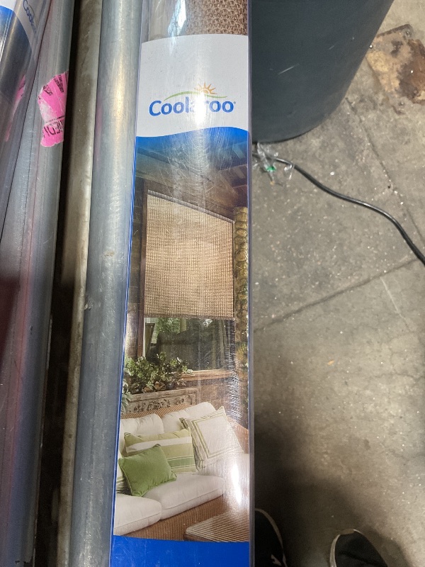 Photo 1 of *PICTURE FOR REFERENCE*Coolaroo outdoor roller shade 96in x 72in ALMOND