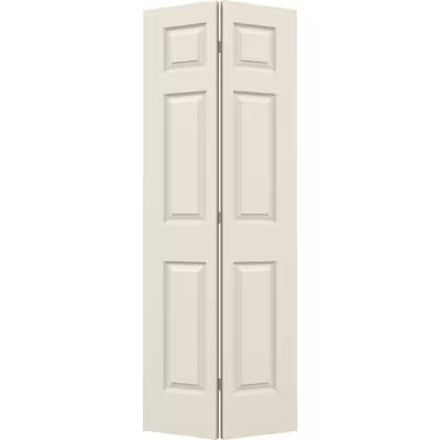 Photo 1 of *PICTURE FOR REFERENCE*RELIABILT 36-in x 80-in Primed 6-panel Textured Hollow core Primed Molded composite Closet