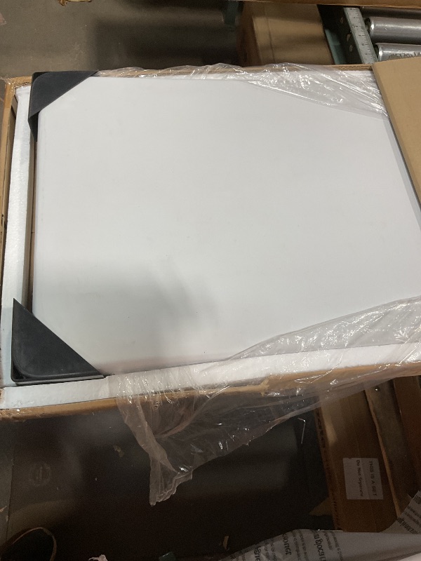 Photo 1 of *ONE TABLE ONLY*BTEXPERT 6-Foot - 72" Long White Granite Plastic Folding Seminar Training Table Portable 18" Wide Narrow, 29" High, Events Indoor Outdoor Lightweight Set of 5