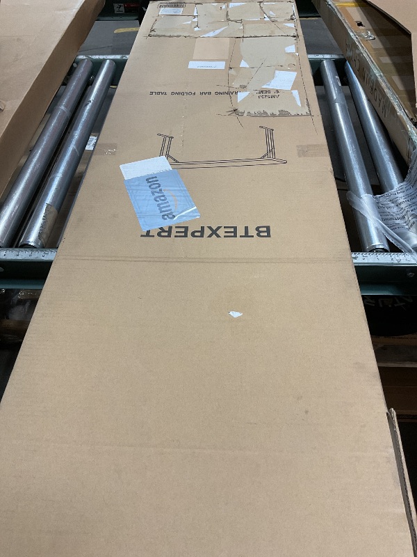 Photo 1 of *ONE TABLE ONLY*BTEXPERT 6-Foot - 72" Long White Granite Plastic Folding Seminar Training Table Portable 18" Wide Narrow, 29" High, Events Indoor Outdoor Lightweight Set of 5