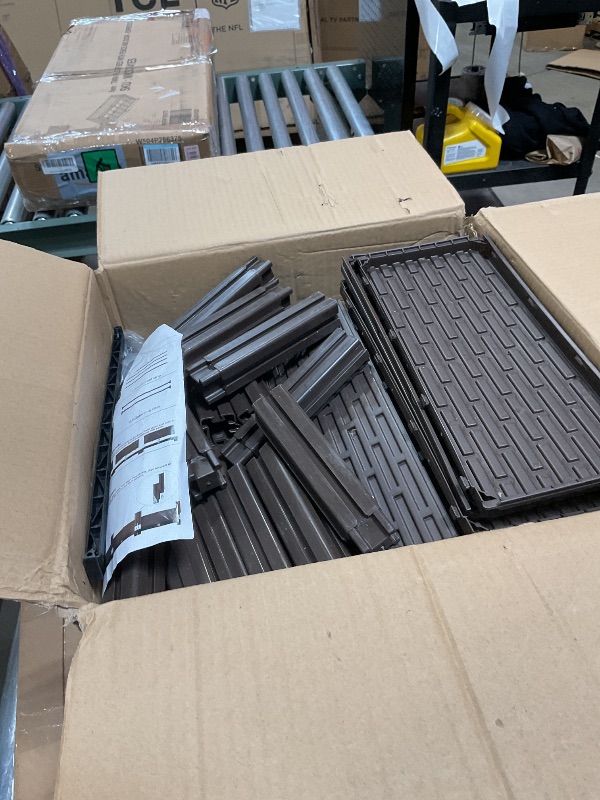 Photo 1 of *missing parts*47x15x19in Raised Garden Beds Outdoor, Polypropylene Elevated Planter Boxes Outdoor for Vegetables, Flowers, Herbs, Garden Box with Drain Outlet, Heat and Frost Resistance Planters, 300lb Capacity