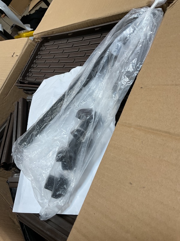 Photo 1 of *missing parts*47x15x19in Raised Garden Beds Outdoor, Polypropylene Elevated Planter Boxes Outdoor for Vegetables, Flowers, Herbs, Garden Box with Drain Outlet, Heat and Frost Resistance Planters, 300lb Capacity