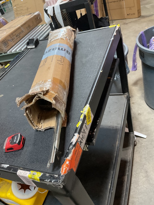 Photo 1 of *missing parts*homdiy 5 Pcs 20 Inch Heavy Duty Center Mount Drawer Slides for Cabinet and Dresser Bottom Mount Drawer Slides 3/4 Extension Glide Track