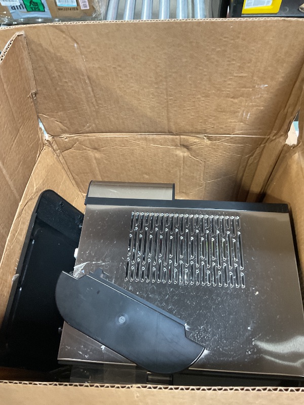 Photo 1 of **POSSIBLY FOR PARTS UNKNOWN DAMAGE/UNTESTED** Portable Nugget Ice Maker Countertop, Self-Dispensing Pebble Ice Maker, 44 lbs/Day Soft Chewable Pellet Ice Machine for Home, Kitchen, Bar, Single Button Operation, Compact Design Ice Making Machine