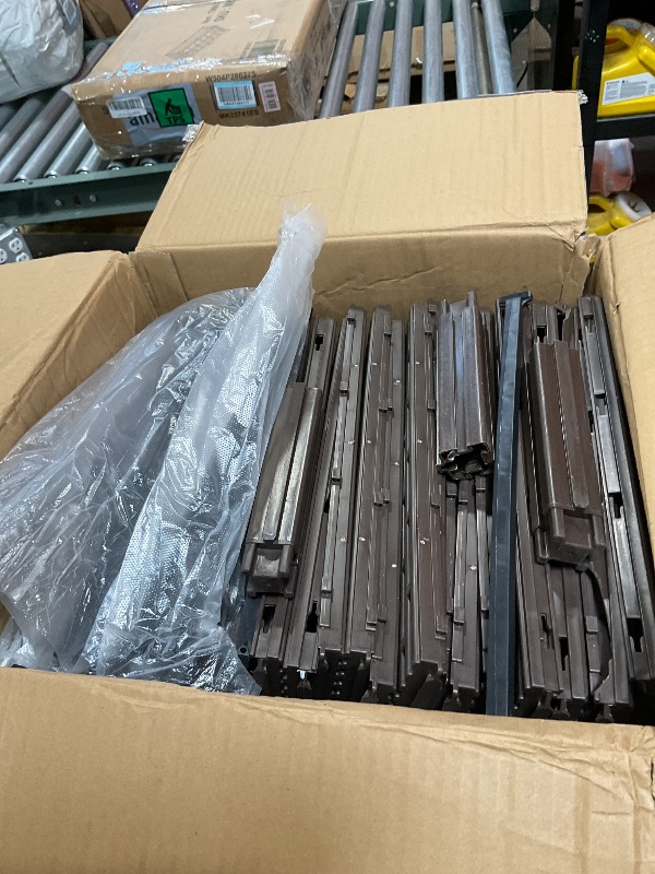 Photo 1 of 47x15x19in Raised Garden Beds Outdoor, Polypropylene Elevated Planter Boxes Outdoor for Vegetables, Flowers, Herbs, Garden Box with Drain Outlet, Heat and Frost Resistance Planters, 300lb Capacity