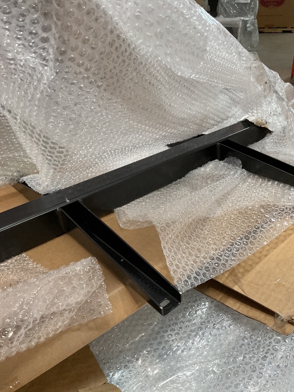 Photo 1 of *MINOR DAMAGE, SCRATCHES, DENTS*VEVOR 50 x 29.5 x 8.7 inch Hitch Cargo Carrier, 500lbs Capacity Trailer Hitch Mounted Cargo Basket, Aluminum Luggage Carrier Rack with Folding Ramp, Fits 2" Receiver for SUV Truck Pickup Camping