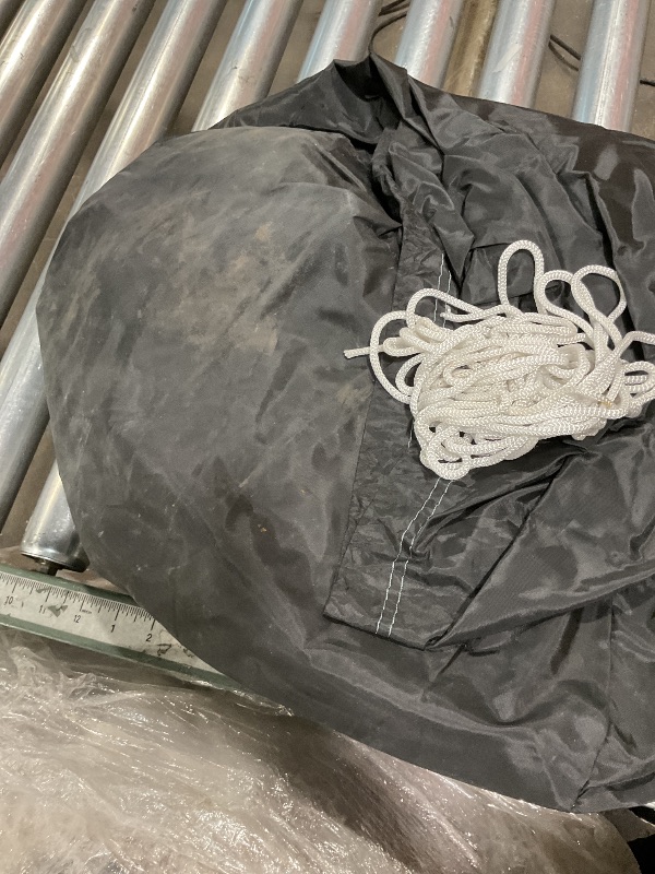 Photo 1 of ***MAJOR DAMAGE WON'T INFLATE & HAS HOLES THROUGHOUT THE NET*** 30ft Long Oxford Inflatable Baseball Batting Cage Baseball Hitting Bearing Field with Blower &Durable Baseball Netting for Club Trainning (Black, 30ft L×16ft W ×11.5ft H)