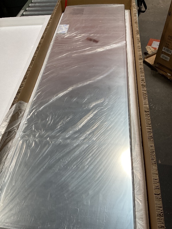 Photo 1 of *MISSING BOTTOM, TOP ONLY*ACME Nysa Console Table - - Mirrored & Faux Crystals