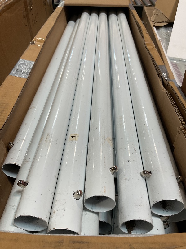 Photo 1 of *NO CANOPY*HarmonyHealth Carport 13'x20' Heavy Duty, Portable Garage with 3 Roll-Up Doors & 5 Windows, All Season Waterproof Car Canopy Outdoor Storage Shed for Pickup Truck Boat, Gray