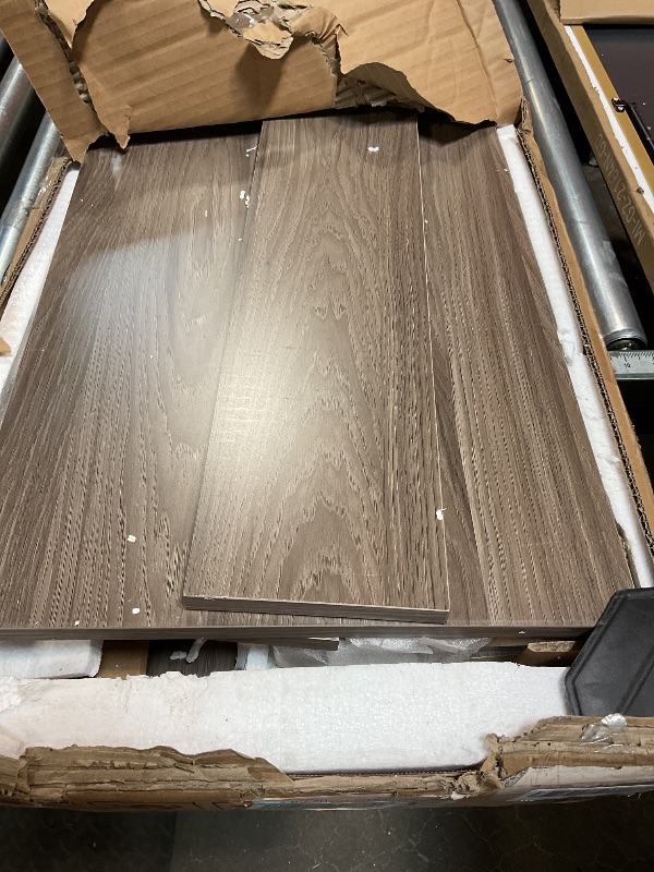 Photo 1 of **BROKEN PIECES**Tribesigns 63-Inch Long Console Table, Wooden Rectangular Sofa Table Behind The Couch, Farmhouse Entryway Table for Entrance, Hallway, Living Room (Grey)