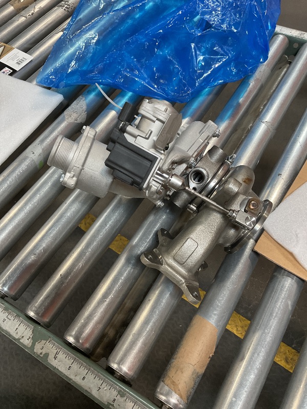 Photo 1 of *used*Haturbo IS38 Turbo Charger 06K145722G 06K145701S Compatible With 2015-2018 Audi S3 for 2015-2018 Volkswagen Golf for 2019 Volkswagen Arteon Replaces 06K145874N 06K145722T 06K145722H Turbocharger