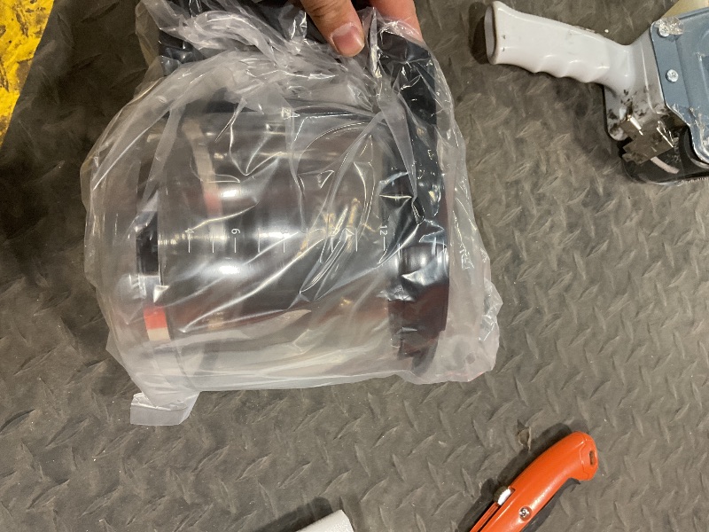 Photo 1 of 12-Cup Replacement Glass Coffee Carafe for Cuisinart Coffee Maker Models DCC-1200, DCC-1100BK, DCC-2650, CHW-12, CHW-12P1, DGB-550BK, DGB-550BK1, DGB-625BC, DGB-700BC, and SS-12 | Part# DCC-1200PRC