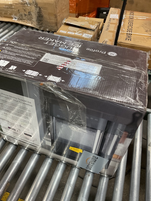 Photo 1 of ***FOR PARTS ONLY/HARD WATER RESIDUE (POWERS ON) BUT WON'T MAKE ICE*** GE Profile Opal 2.0 with 0.75 Gallon Tank, Chewable Crunchable Countertop Nugget Ice Maker, Scoop included, 38 lbs in 24 hours, Pellet Ice Machine with WiFi & Smart Connected, Black St