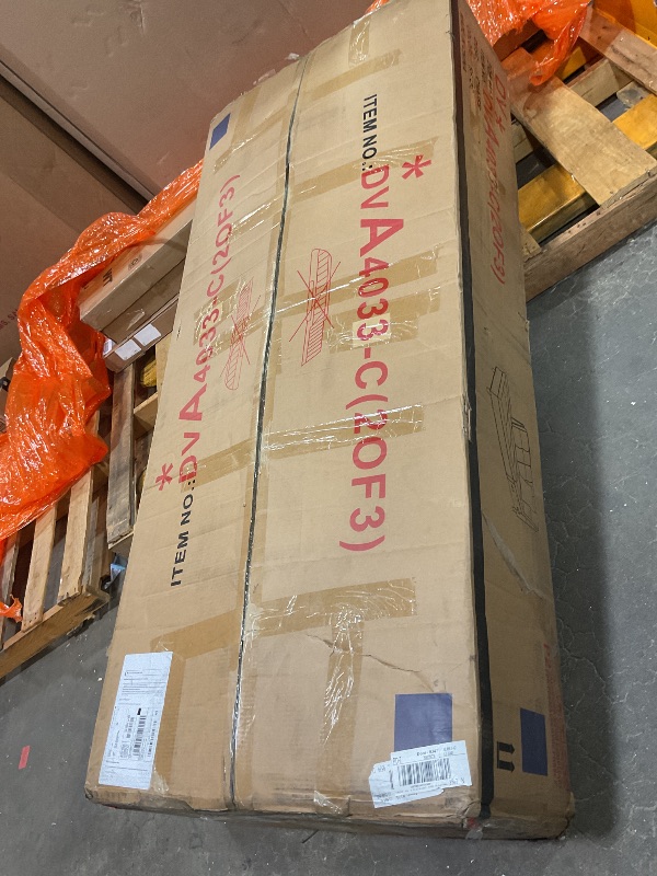 Photo 1 of ****PARTIAL SET BOX 1 OF 3 / MISSING BOXES 2 & 3 **** Lyngins Sectional Couches for Living Room L Shaped Couch 3-Piece Sectional Sofa Set 98" Storage Ottoman and 2 Toss Pillows for Living Room and Small Apartment, Beige