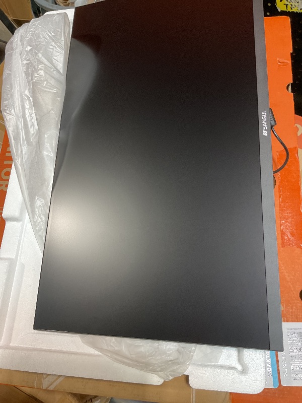 Photo 1 of **POSSIBLY FOR PARTS DOESN'T FUNCTION PROPERLY** SANSUI 24.5 Inch 200Hz Gaming Monitor, FHD 1080P Fast IPS PC Gaming Monitor, 2 x HDMI2.0, 1 x DP1.4, FreeSync,128% sRGB HDR VESA Mountable (ES-G25X1, One HDMI Cable Included)