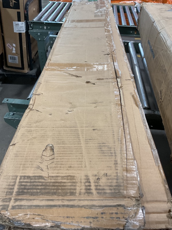 Photo 1 of **BOX 1 of 2 ONLY**Greenhouse, 6x10 ft Greenhouse for Outdoors, Walk-in Green House with Ground Nails and Vent Windows, Sliding Lockable Door, Polycarbonate Green House for Outside Garden Backyard, Quick Setup, Black