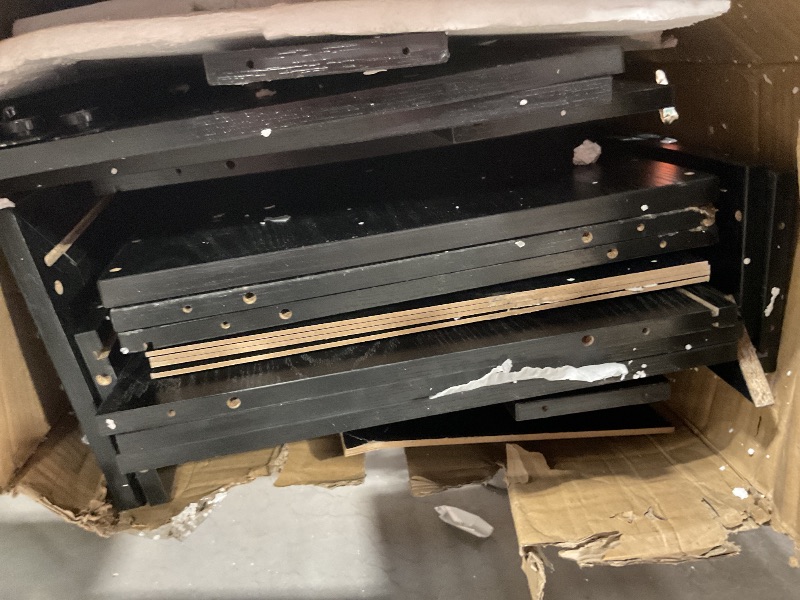 Photo 1 of **DAMAGED MISSING PARTS**IRONCK Industrial Bookshelves and Bookcases with Doors 11.8 in Depth Floor Standing 5 Shelf Display Storage Shelves Bookcase Home Decor Furniture for Home, Office, Living Room, Bedroom