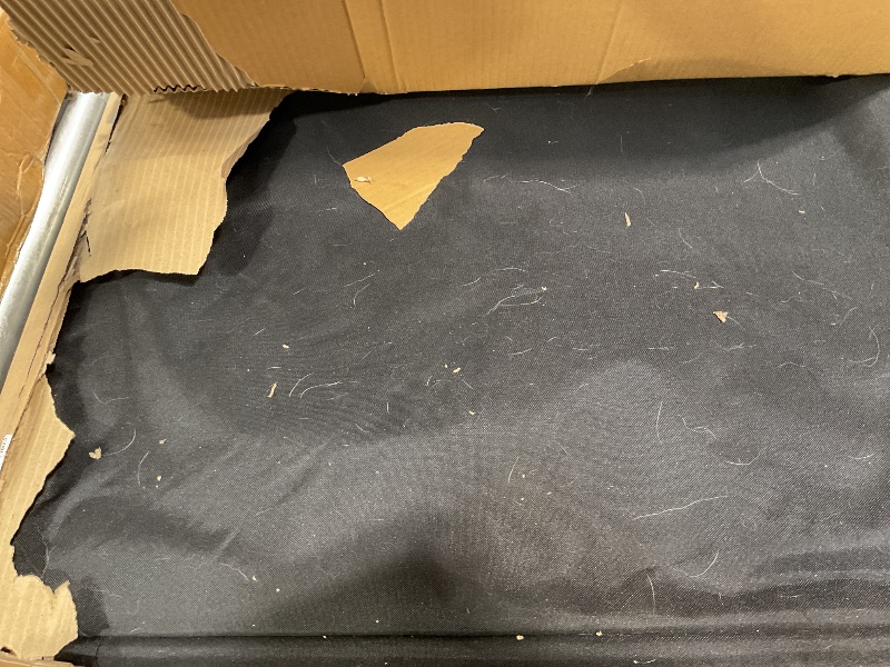 Photo 1 of **DIRTY**Amazon Basics Dog Crate, Travel Dog Kennel Double Door Collapsible, Lightweight Soft-Sided Folding, Portable Dog Cage, XL 42" x 31" x 31", Tan