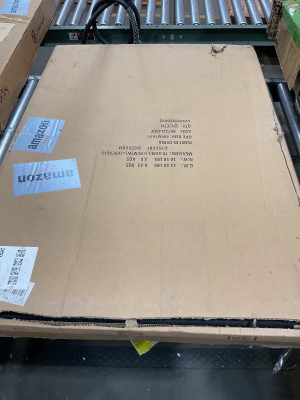 Photo 1 of **DIRTY**Amazon Basics Dog Crate, Travel Dog Kennel Double Door Collapsible, Lightweight Soft-Sided Folding, Portable Dog Cage, XL 42" x 31" x 31", Tan