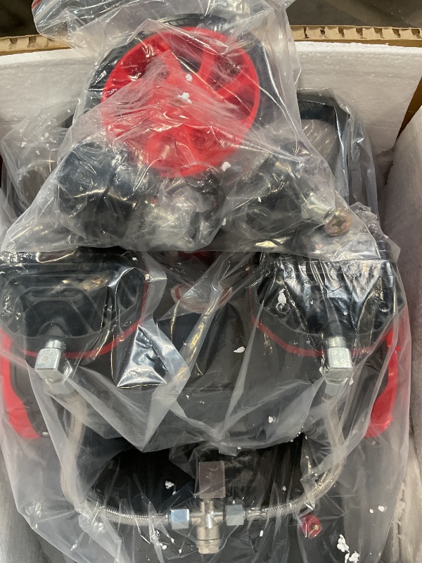 Photo 1 of 14 Gallon Ultra Quiet Air Compressor with 2 Quick Couplers 2HP 8.75 CFM, Max 115 PSI Pressure Oil-Free Air Compressor Tank, 70dB Quiet Compressor for Auto Repair, Tire Inflation 110V/60hz