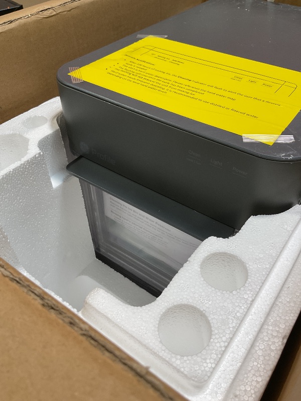 Photo 1 of *dirty*GE Profile Opal 2.0 with 0.75 Gallon Tank, Chewable Crunchable Countertop Nugget Ice Maker, Scoop included, 38 lbs in 24 hours, Pellet Ice Machine with WiFi & Smart Connected, Stainless Steel