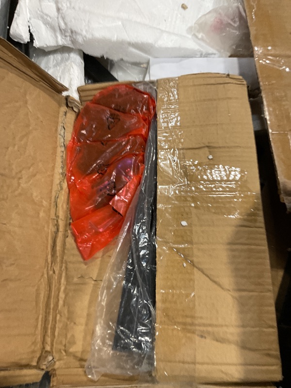 Photo 1 of *missing wood*Tribesigns 70.9 Inch Large Dining Table for 6 to 8, Industrial Kitchen Table Furniture with Metal Legs, Modern Faux Wood Rectangular Dinner Table for Dining Room, Rustic Brown/Black