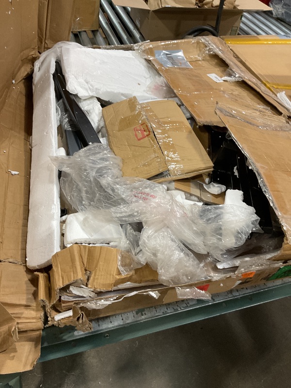 Photo 1 of *missing wood*Tribesigns 70.9 Inch Large Dining Table for 6 to 8, Industrial Kitchen Table Furniture with Metal Legs, Modern Faux Wood Rectangular Dinner Table for Dining Room, Rustic Brown/Black