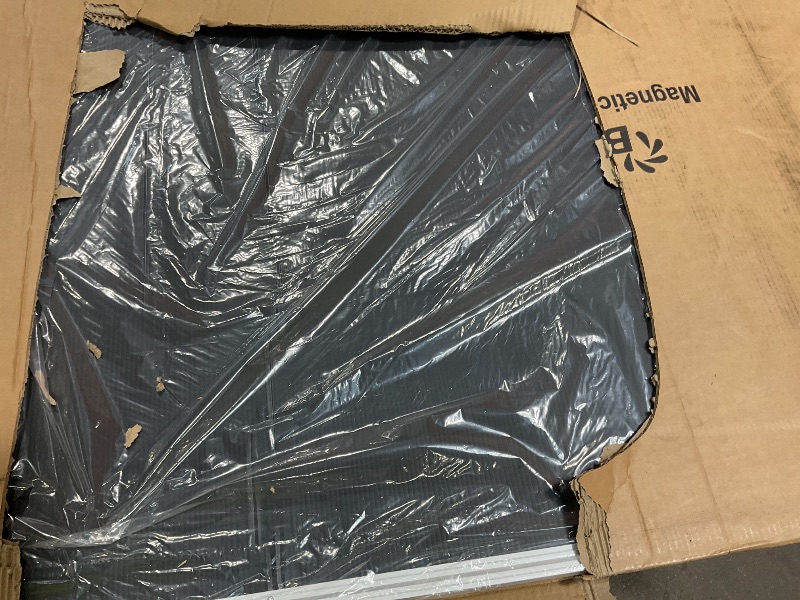 Photo 1 of ***BENT*** Magnetic Dry Erase Whiteboard - 46 x 33 Inch White Board - 4 x 3 Large Wall-Mounted Board with Silver Aluminum Frame, 1 Magnetic Eraser, 2 Pens, Detachable Marker Tray, 6 Magnets