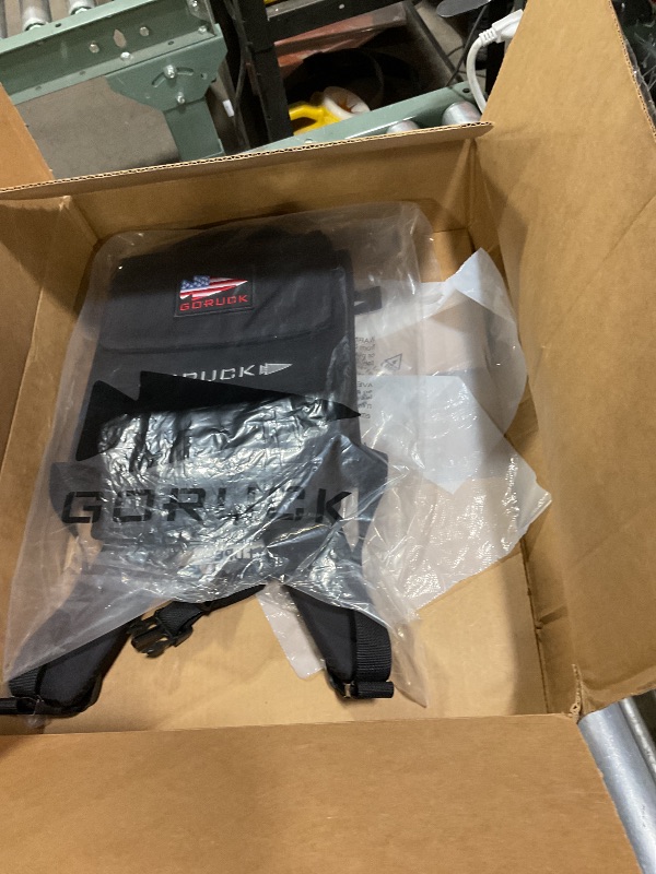 Photo 1 of GORUCK Ruck Plate Carrier 3.0 - Streamlined Weighted Rucking Backpack w/Ergonomic Back Support & Extra Padded Straps - Compatible Ruck Plates, Black