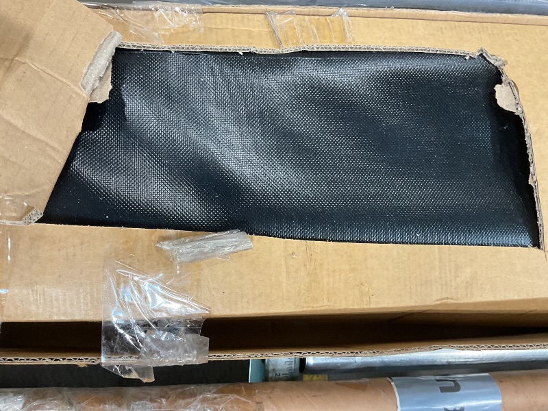 Photo 1 of *****FOR PARTS ONLY/ RIPPED***** Rough Country Soft Roll Up Truck Bed Tonneau Cover for Nissan Frontier (2005-2021) - Fits 5' (60") Bed, Weather-Resistant, Roll Up Bed Cover