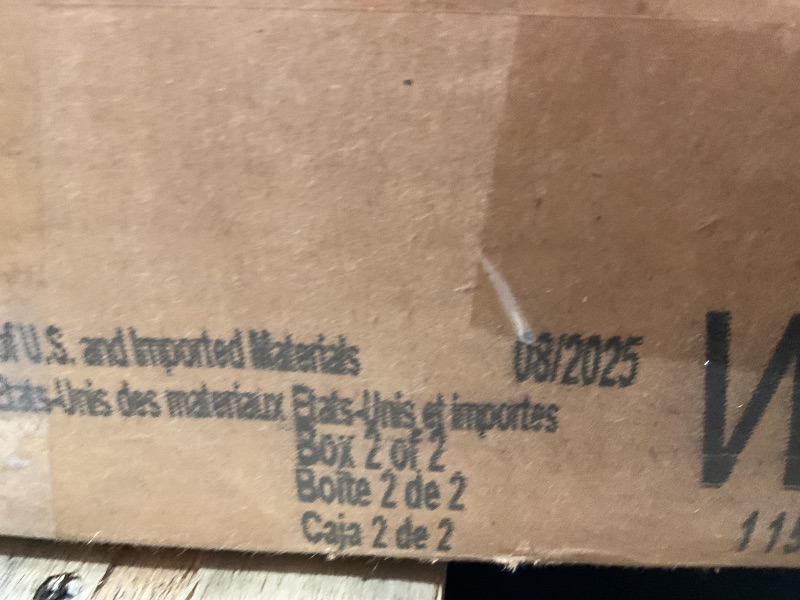 Photo 1 of ****INCOMPLETE SET BOX MISSING*** Bush Furniture Cabot L Shaped Computer Desk in Ash Gray | Corner Table with Drawers for Home Office