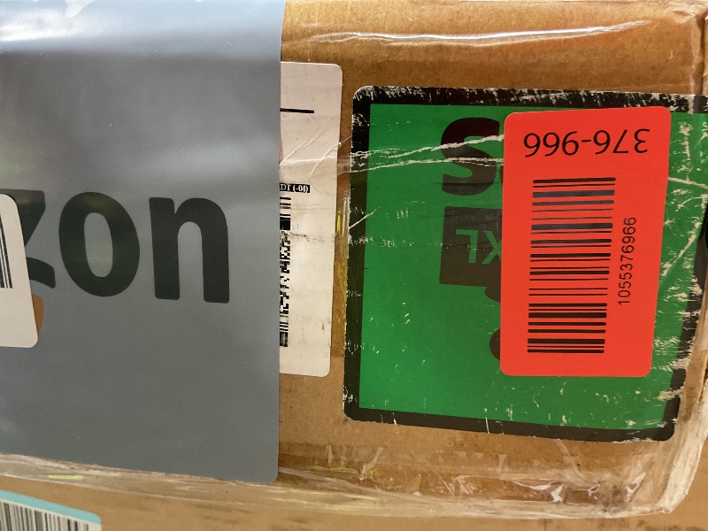 Photo 1 of **LARGER IN PERSON MEASUREMENTS MAY BE INACCURATE***  ROYMELO 36x80 Inch Glass Sliding Barn Door Slab and 6.6ft Hardware Kit Included, 5 Frosted Glass, LVL Wood Panel Covered with White Water-Proof Scratch-Proof PVC Surface, Simple DIY Assembly