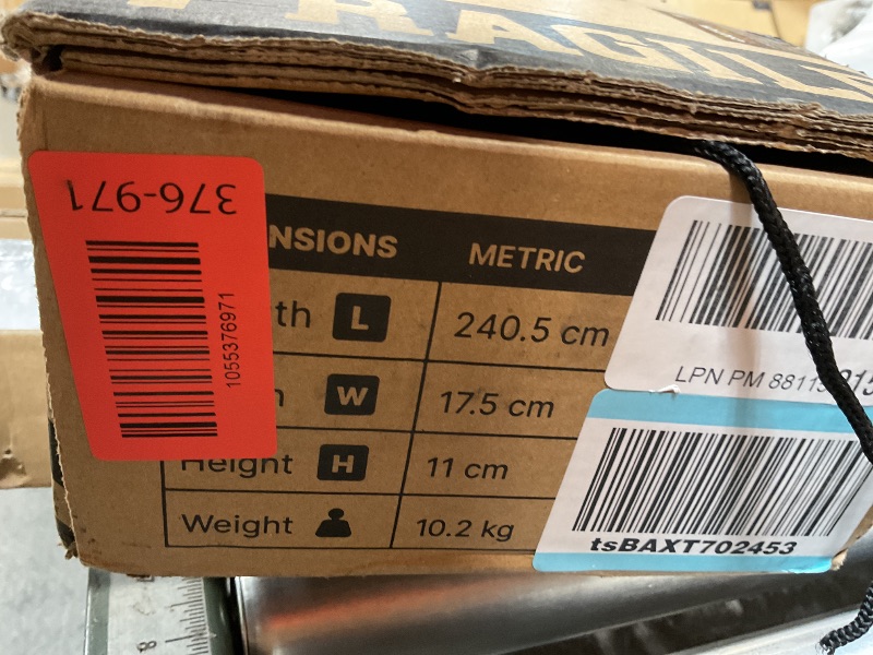 Photo 1 of 100 Inch Indoor and Outdoor Projector Screen with Stand for Movies or Presentations - HD Premium 16:9 Folding Free Tripod Screen with Carry Bag and Straps, Matte