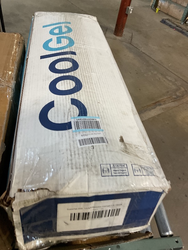 Photo 1 of **** twin or a twin xl - only 38" **** Cool Gel 8 Inch Short Queen Memory Foam Mattress Medium Firm, Memory Foam Mattress Short Queen Size Cooling, Made in the USA, 8" Depth with Pressure Relief, CertiPUR-US Certified, CoolGel Bed