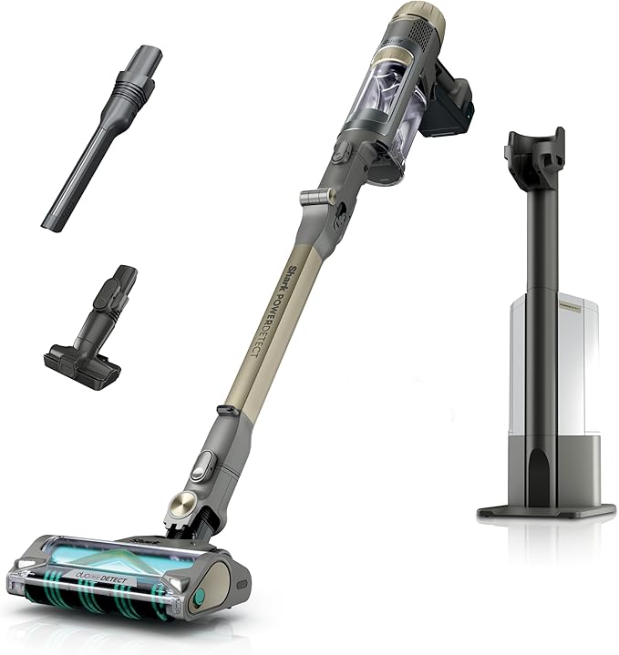 Photo 1 of ***POSSIBLY FOR PARTS/ UNTESTED**** Shark PowerDetect Pet Plus Clean & Empty Cordless Stick Vacuum & Auto-Empty System, Powerful Suction, HEPA Filtration, Carpet & Hard Floor, Portable, Stick Vacuum for Pet Hair