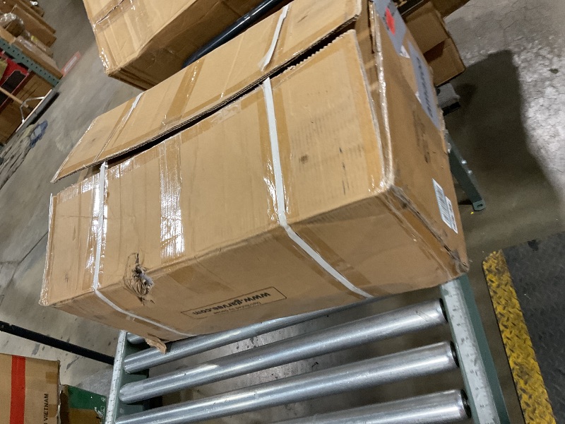 Photo 1 of ***POSSIBLY FOR PARTS/ HAS DAMAGE TO 1 OF THE WEELS**** Hydraulic Lift Table Cart, 500 LBS Capacity 28.5 in Lifting Height, Manual Single Scissor Lift Table with Locking Wheels and Non-Slip Pad, Hydraulic Scissor Cart for Material Handling